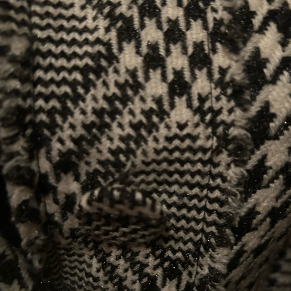 InterPlanet Long Lined Houndstooth Women's Blazer… - image 8